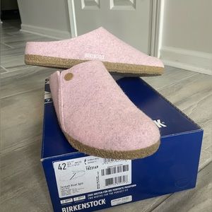 Birkenstock Zermatt Rivet Split Light Rose Size 42